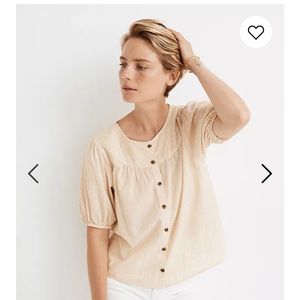 Madewell prose shirt in stripe